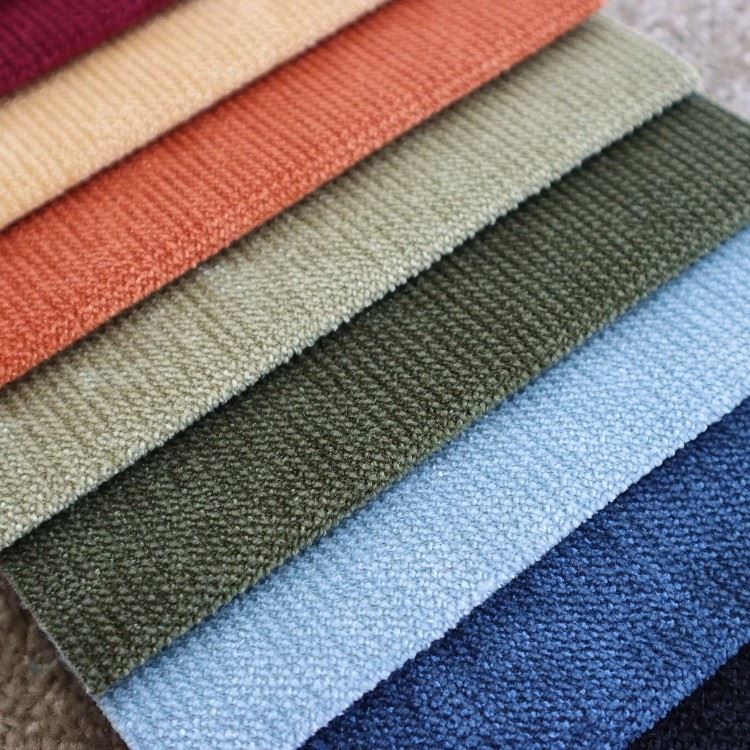 Waffle Dot Chenille Warp Tricotat Tapiterie Tesatura Canapea Mobilier Personalizat